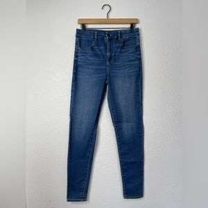 AMERICAN EAGLE Curvy Hi-Rise Jegging Jeans Size 8 Long